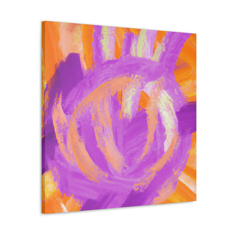 Ermengarde Orangepurple. - Canvas