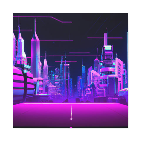 Neon Magenta City.