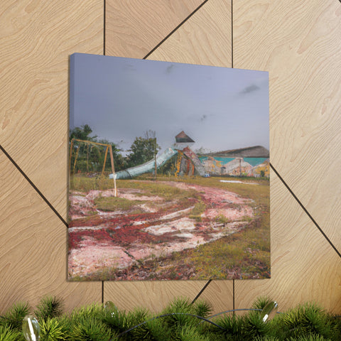 Abandoned Playground Panorama