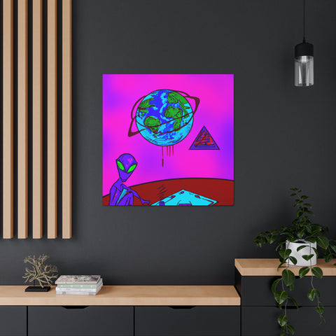 VibePaint: Alien Worlds.