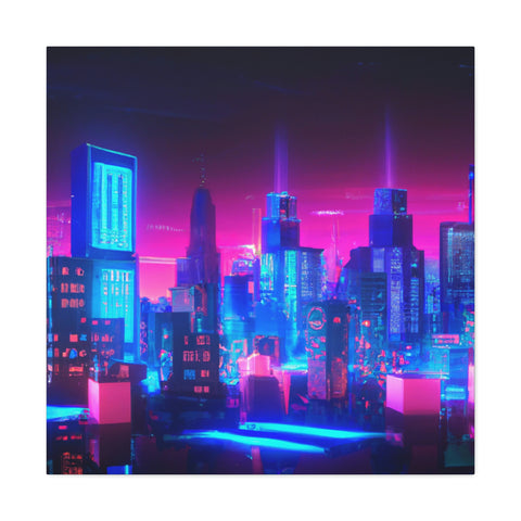 "Neon Cityscape"