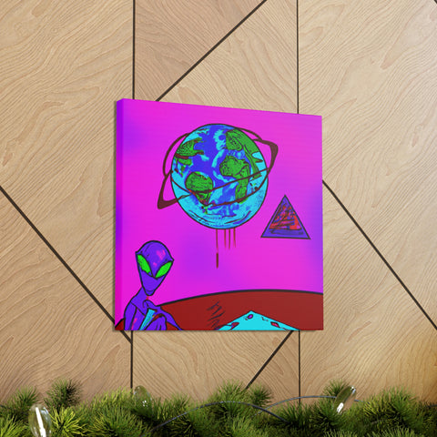 VibePaint: Alien Worlds.