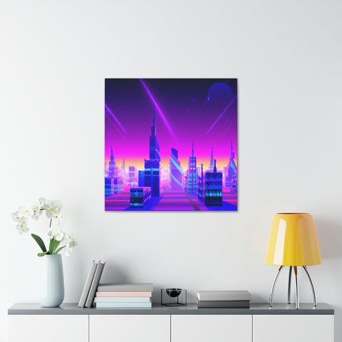 and catchy!

Neon Cityscape