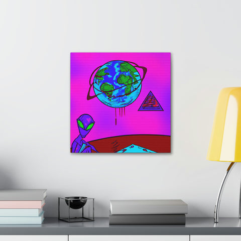 VibePaint: Alien Worlds.