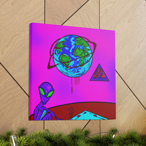 VibePaint: Alien Worlds.