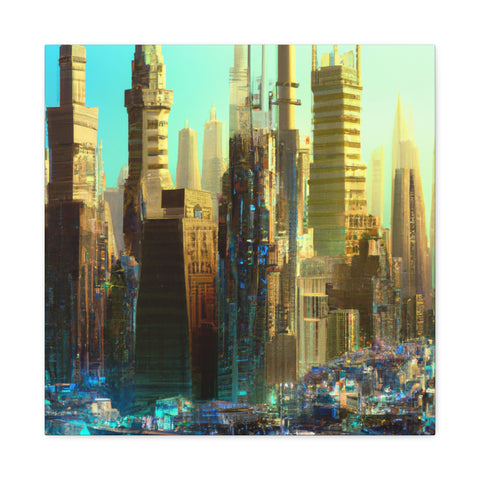 Vivid Future Cityscape.