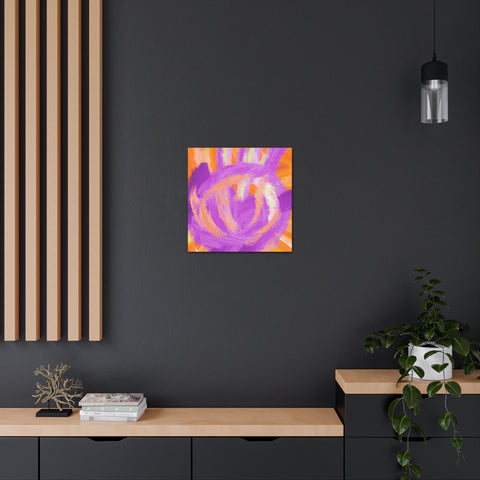 Ermengarde Orangepurple. - Canvas