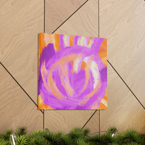 Ermengarde Orangepurple. - Canvas