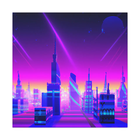 and catchy!

Neon Cityscape