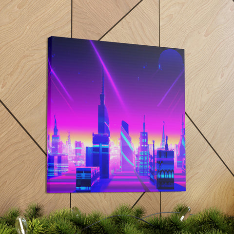 and catchy!

Neon Cityscape