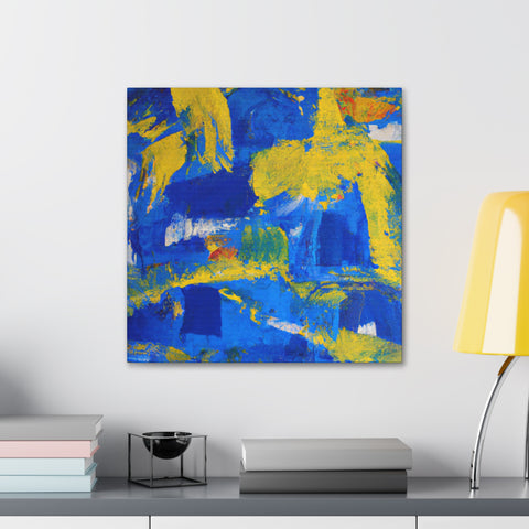 Augustinina Blue-Sunshine. - Canvas