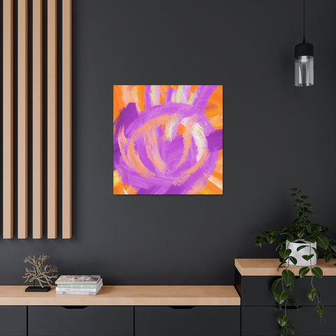 Ermengarde Orangepurple. - Canvas