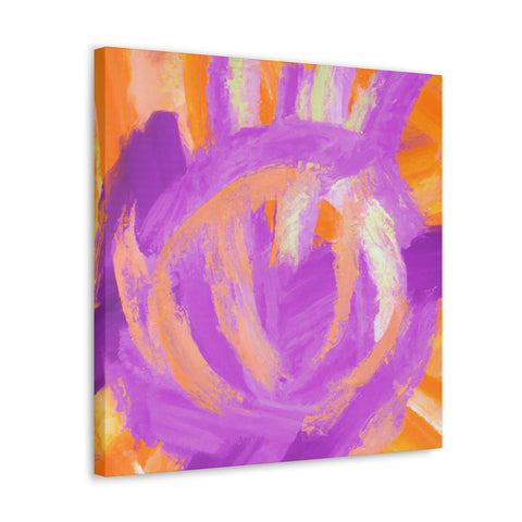 Ermengarde Orangepurple. - Canvas