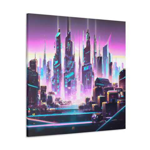 "Cyberpunk Cityscape"