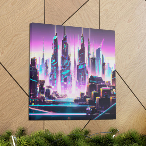 "Cyberpunk Cityscape"