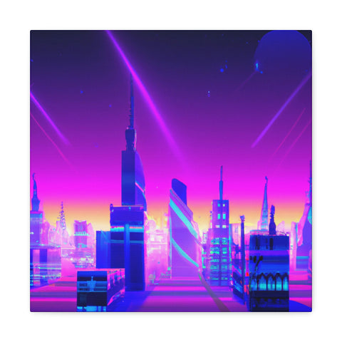 and catchy!

Neon Cityscape