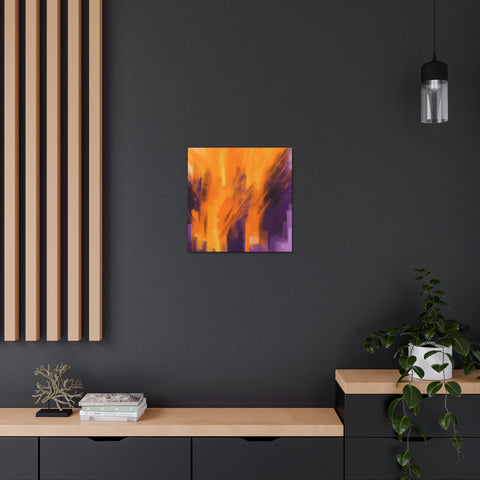 Fidelia Violettorange - Canvas