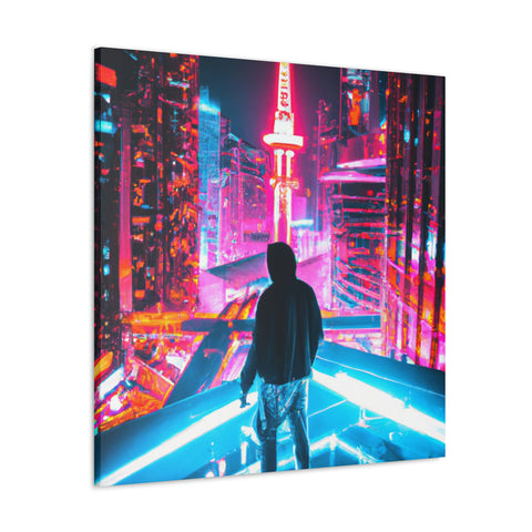 "Neon Cityscape"