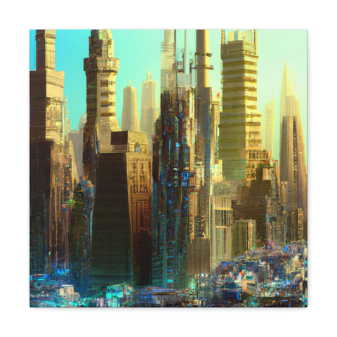 Vivid Future Cityscape.