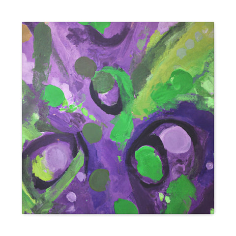 Ariston Greenspurple. - Canvas