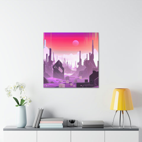 Rainbow Cityscape