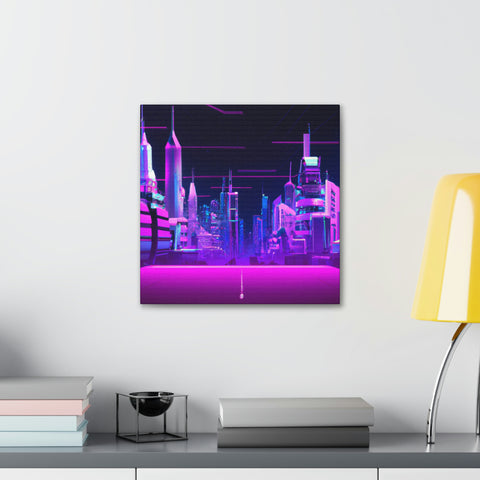 Neon Magenta City.