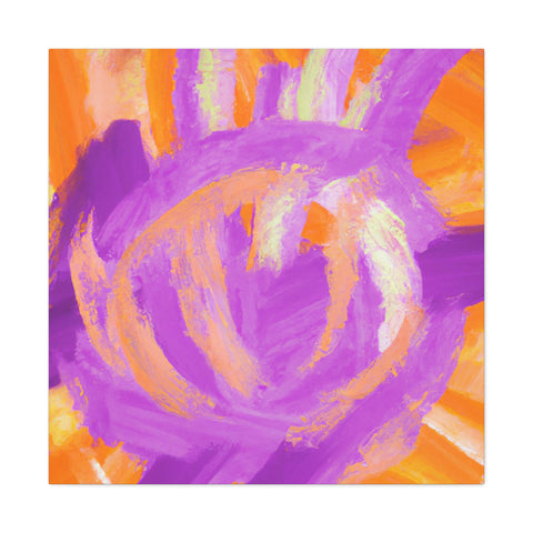 Ermengarde Orangepurple. - Canvas