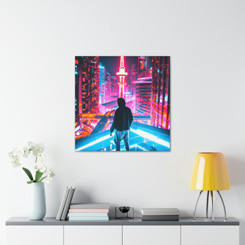 "Neon Cityscape"