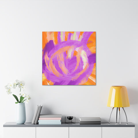 Ermengarde Orangepurple. - Canvas