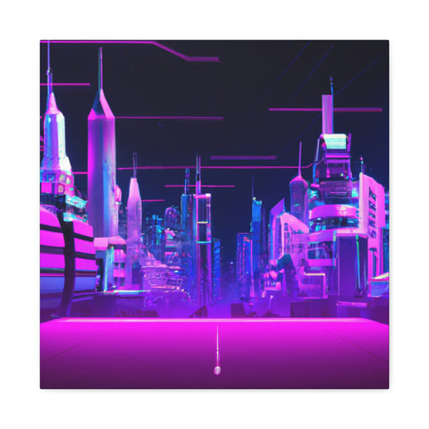 Neon Magenta City.