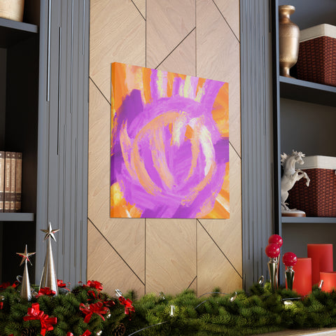 Ermengarde Orangepurple. - Canvas