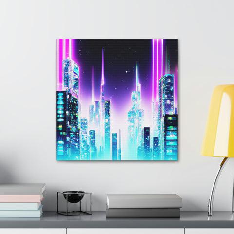 Glowing Cityscape