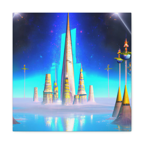 !

"Futuristic Spires"