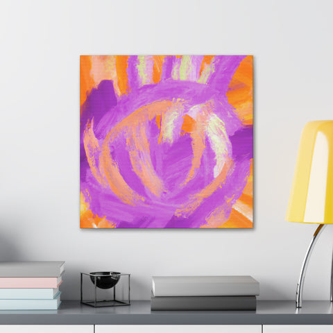 Ermengarde Orangepurple. - Canvas