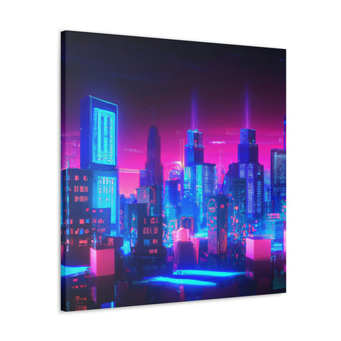 "Neon Cityscape"