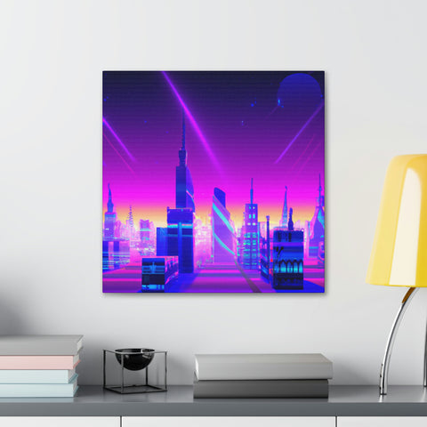 and catchy!

Neon Cityscape