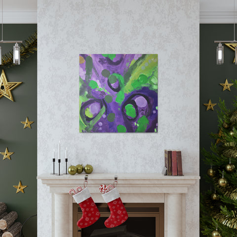 Ariston Greenspurple. - Canvas