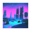 "Synthwave Ruinscape"