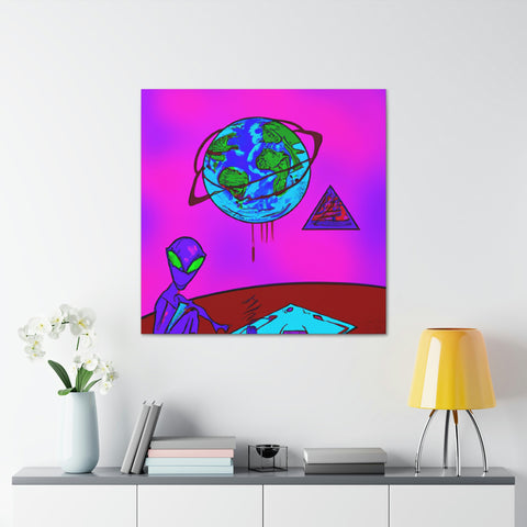 VibePaint: Alien Worlds.