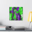 Eloise Splotchy Greenpurple - Canvas