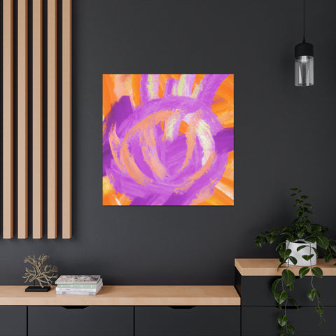 Ermengarde Orangepurple. - Canvas