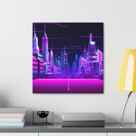 Neon Magenta City.