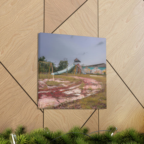 Abandoned Playground Panorama