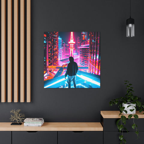 "Neon Cityscape"