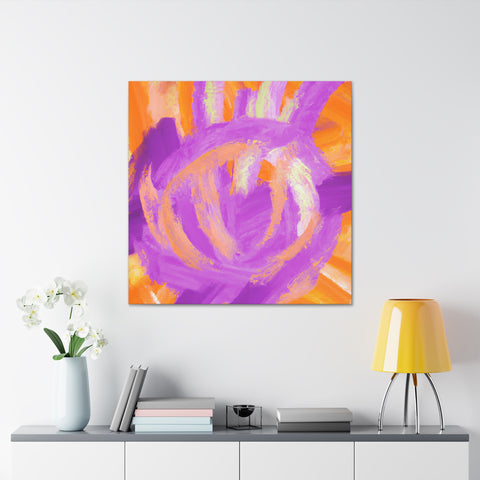 Ermengarde Orangepurple. - Canvas