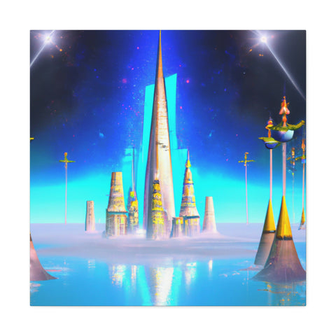 !

"Futuristic Spires"