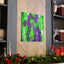 Eloise Splotchy Greenpurple - Canvas