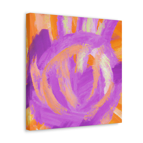 Ermengarde Orangepurple. - Canvas