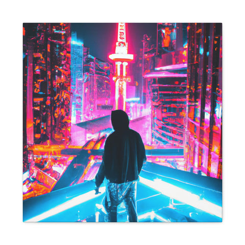 "Neon Cityscape"