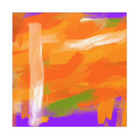 Octavia the Orange and Purple. - Canvas